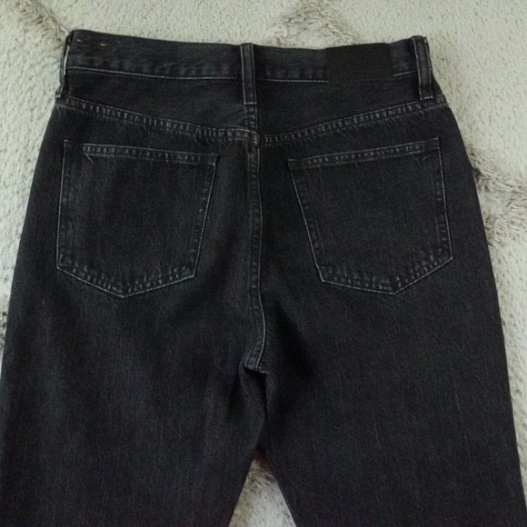 Madewell The Perfect Vintage Jean Womens 28 in Roxstone Wash: Knee-Rip Edition - Picture 9 of 10